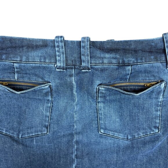 EUC Women's AMERICAN EAGLE Denim Jean Mini Skirt | Size 8‎ - Picture 4 of 6
